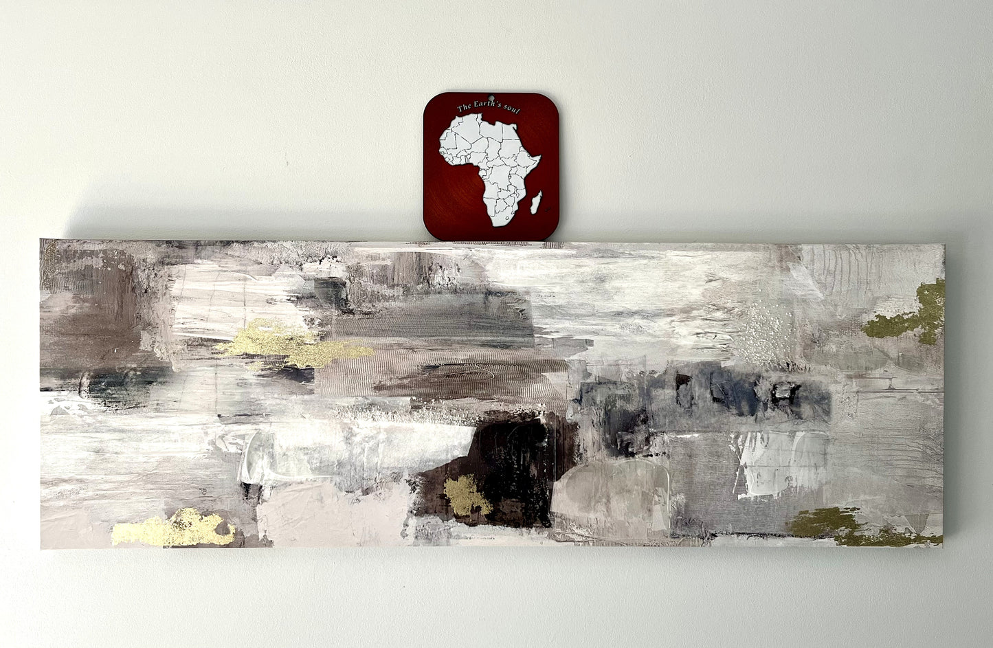The Earth’s Soul – 3D Printed Africa Map Wall Art