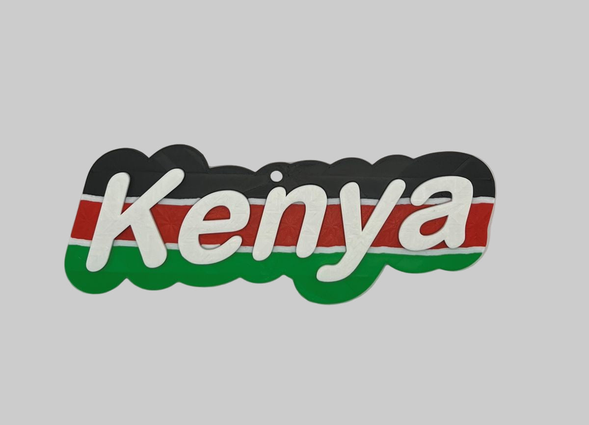 Kenyan Flag Inspired Wall Décor