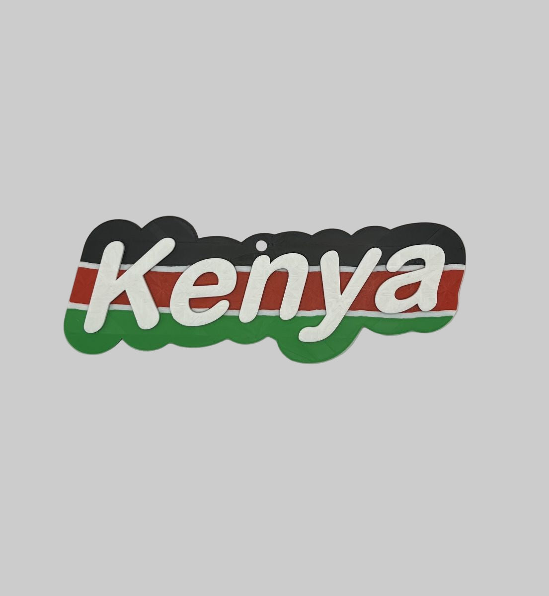 Kenyan Flag Inspired Wall Décor
