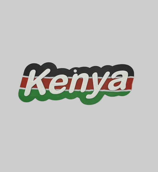 Kenyan Flag Inspired Wall Décor