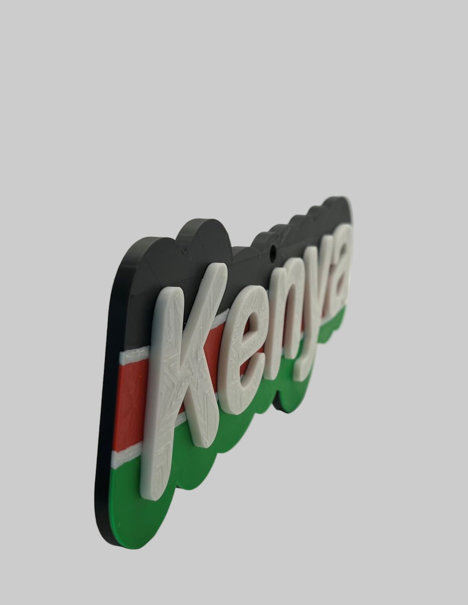 Kenyan Flag Inspired Wall Décor